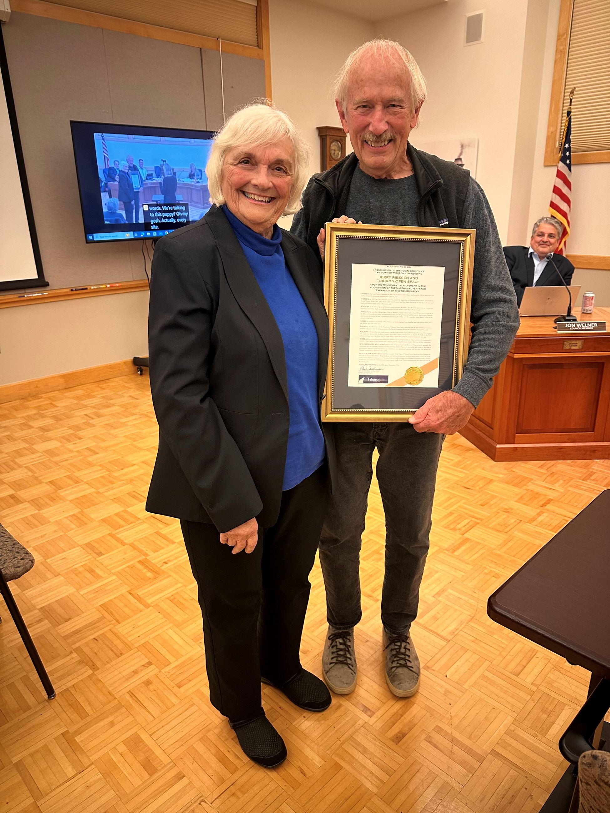 Jerry Riessen and AF